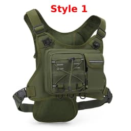 Running Chest Pack Outdoor Sports Vest Backpack For Hiking Race Marathon Bag Men Women Sports Tactical Pouch Camping Backpack