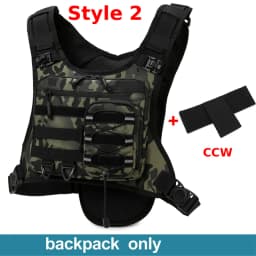 Running Chest Pack Outdoor Sports Vest Backpack For Hiking Race Marathon Bag Men Women Sports Tactical Pouch Camping Backpack