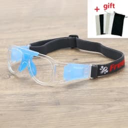 Myopia Basketball Glasses Sport Eyewear Football Anti-Collision Glasses Aspheric Color Photosensitive Changing Spectacle Lenses