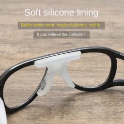 Myopia Basketball Glasses Sport Eyewear Football Anti-Collision Glasses Aspheric Color Photosensitive Changing Spectacle Lenses