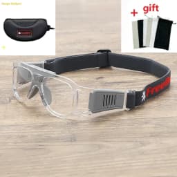 Myopia Basketball Glasses Sport Eyewear Football Anti-Collision Glasses Aspheric Color Photosensitive Changing Spectacle Lenses