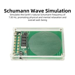 7.83HZ Schumann Wave Generator 0.01Hz~100000Hz Adjustable Frequency Sine Wave Generators 3.5MM Audio Resonator DC5V Type-C Port
