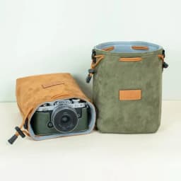 Instax Mini 12 EVO Camera Bag for Canon Nikon Sony Pentax Travel Single Shoulder Bag for iPhone 15 Airpods Pro Waterproof Pouch