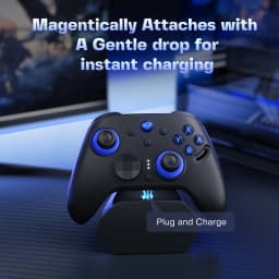 NYXI Wireless Gamepad with TMR Hall Effect Joystick No Drift, Adjustable Tension, Swappable ABXY Keys, 6-Axis Gyro, HD Vibration
