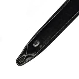 Soldier High Quality Genuine Leather Real Cowhide Guitar Strap for Electric Bass Guitar Adjustable Padded Belt Black Browm Color