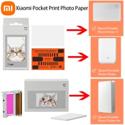 Xiaomi Portable Dye-Sublimation Photo Paper/Stickers 50 Sheets Original zink Mijia Pocket Printer Self-adhesive Photo Paper