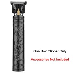 Electric Hair Clipper for Men Professional Barber Shaver Beard Trimmer Dragon Buddha Design Body Hair Cutting Machine USB