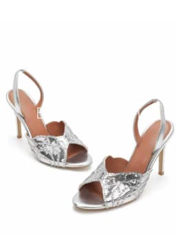 2026Fashionable Women's Summer New Sexy Sequined Slim High-heeled Sandals, Women's Wedding Party Plus Size Sandals