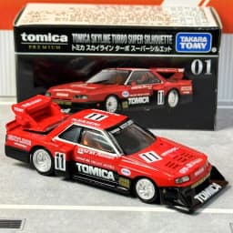 Takara Tomy Tomica Premium 01 Skyline Turbo Super Silhouette Alloy Car Diecast Model Replica Series Children Gifts Boy Toys