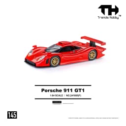 Trends Hobby 1:64 Porsche 911 GT3 Alloy Diecast Car Model Lamborghini Huracan Free Wheels Diecast Collection Gift