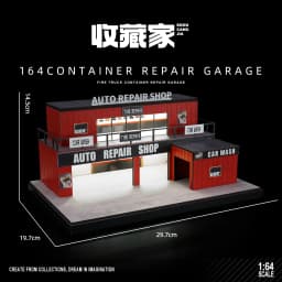 Collector 1/64 Fujiwara Tofu Shop Miniature Scene Model Figurines, Props and Ornaments Small-scale Display Sand Table
