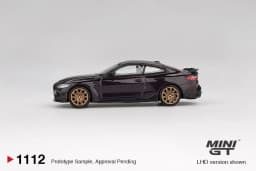 MINIGT 1:64 BMW M4 CS Black Sapphire MGT01213-CH Cars Alloy Diecast Metal Model Kids Toys Boys