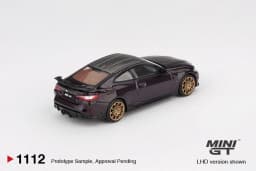 MINIGT 1:64 BMW M4 CS Black Sapphire MGT01213-CH Cars Alloy Diecast Metal Model Kids Toys Boys