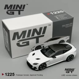 MINIGT 1:64 NISSAN R35 Matte Grey Lamborghini Aventador Martin DBS White ZR1 Yellow Alloy Car Model 1248 1133 1225 1158