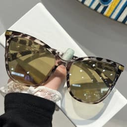 2026 New Model Unisex Fashion Plastic Cat's Eye Frame Sunglasses For Driving Street Photography And Traveling Accessories