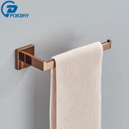 Rose Golden Bath Hardware Set Toilet Accessories Towel Rack Toilet Paper Holder Towel Bar Stainless Steel Bathroom Accessories