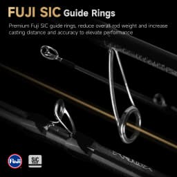 HANDING BONE FALCON Fishing Rod Fuji SIC Guide Ring M40X Carbon Fiber Full Carbon Monocoque Handle Casting Spinning Fishing Rods