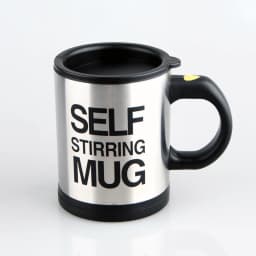 Self Stirring Mug Mixer Mini Electric Blender Portable Coffee Tea Cup Stainless Steel Automatic Lazy Mixing Auto Stirring Mug