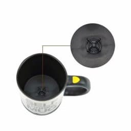 Self Stirring Mug Mixer Mini Electric Blender Portable Coffee Tea Cup Stainless Steel Automatic Lazy Mixing Auto Stirring Mug