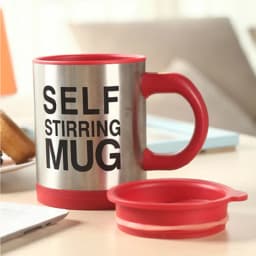 Self Stirring Mug Mixer Mini Electric Blender Portable Coffee Tea Cup Stainless Steel Automatic Lazy Mixing Auto Stirring Mug