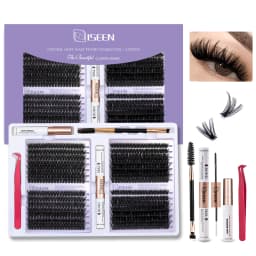 Eyelashes Cluster Cat Eye Lashes Natural long Lashes Individual Lashes Mixed Length Eyelash Extension DIY Lashes