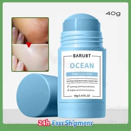 Alaska Volcano Mask Mugwort Cleansing Mask Stick Shrink Pores Acne Deep Blackhead Remover Facial Cleansing Moisturizing Mask 40g