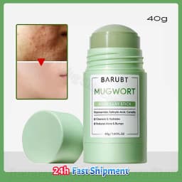 Alaska Volcano Mask Mugwort Cleansing Mask Stick Shrink Pores Acne Deep Blackhead Remover Facial Cleansing Moisturizing Mask 40g
