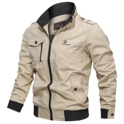 Men Slim Clothing Male Trench Coat Men's Jackets Male Outerwear Oversized High Quality Pure Cotton Casual Jacket Coat