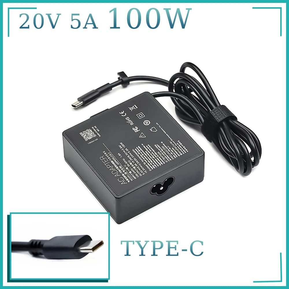 20V 5A 100W USB Type C AC Adapter Laptop Charger For Asus Zenbook 14 Flip OLED UN5401 UN5401RA UN5401QA UP5401EA UP5401ZA Power