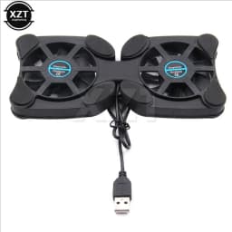 New Universal Laptop Cooling Pad Laptop Cooler USB Powered Cooling Pad Bracket 2 Fans for Notebook Computer Pad Accessories