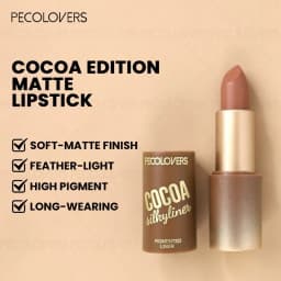 1pcs Multi-color Lipstick, Brown Lip Gloss, Waterproof and Long-lasting, Full and Charming Lips, Lip Cosmetics