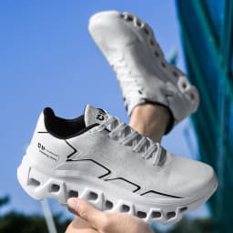 Men's Running Shoes Cushioning Jogging Trainer Race Sneakers Outdoor Breathable Couple Mesh Luxury Shoes Non-Slip Off-road Shoes