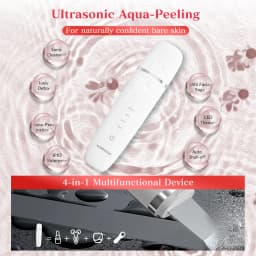 MAXGROOM Ultrasonic Skin Scrubber Peeling Blackhead Remover Deep Face Cleaning Ultrasonic Ion Acne Pore Cleaner Facial Shovel