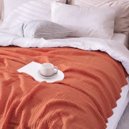 Muslin Throw Blanket Adults 100% Cotton Blankets Couch 6-Layer Summer Breathable Gauze All Season Soft Lightweight Pre-Washed