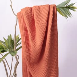 Muslin Throw Blanket Adults 100% Cotton Blankets Couch 6-Layer Summer Breathable Gauze All Season Soft Lightweight Pre-Washed