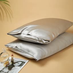 DISANGNI 22 Momme 100% Natural Mulberry Silk Pillowcases for Hair and Skin, Double-Sided Pure Silk with Envelope Closure, 2 Pack
