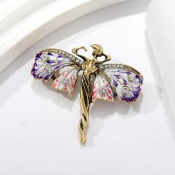 Baroque Luxury Beautiful Butterfly and Insect Design Brooches for Men and Women, Jewelry, Fashion Accessories, and Party Gifts