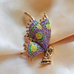 Baroque Luxury Beautiful Butterfly and Insect Design Brooches for Men and Women, Jewelry, Fashion Accessories, and Party Gifts