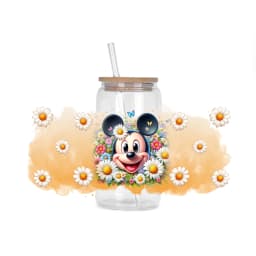 30 Style Watercolor Winnie family UV DTF UVDTF transfer 16oz cup wraps Sticker