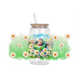 30 Style Watercolor Winnie family UV DTF UVDTF transfer 16oz cup wraps Sticker