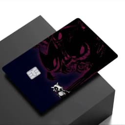 Anime Game G-Gengars Cartoon Credit Card Skin Stickers For Bank Card Bus Metro Card Sticker Waterproof Women Gift