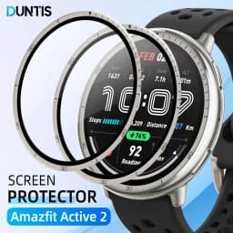 Screen Protector for Amazfit Active 2 3D Curved Screen Protector for Active 2 Ultra-HD Full Coverage Protective Film Accessories