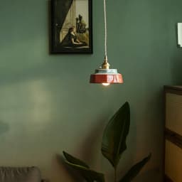 New Chinese-style Retro Ceramic Pendant Lights, Japanese-style Guesthouse Display windows, Restaurant Tea Room Bar Counter Islan