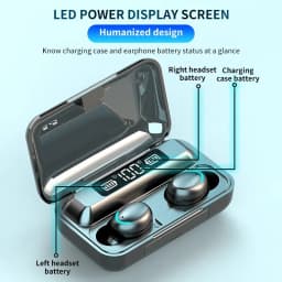 TWS Wireless Bluetooth 5.0 Earphones Sports Waterproof Headset Power Display Waterproof For iPhone/Xiaomi/Huawei Sport Accessory