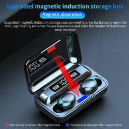 TWS Wireless Bluetooth 5.0 Earphones Sports Waterproof Headset Power Display Waterproof For iPhone/Xiaomi/Huawei Sport Accessory