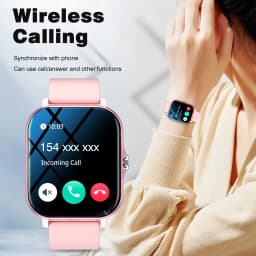 LAXASFIT 2025 New Smart Watch for Men Women Gift Full Touch Screen Sports Fitness Watch Bluetooth Call Digital Smartwatch