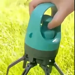 Portable Dog Pooper Scooper, Pet Waste Pick-up, Outdoor Cleaner, Built-in Garbage Bag, Handheld Pet Poop Grabber,No Touch Design
