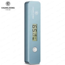 CIGARLOONG Digital Cigar Humidity Meter Portable Humidometer Electric Humidor Tester Guage Hygrometer Needle LCD Display CX-25IT