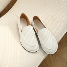 round toe soft leather flats shoes woman slip on loafers solid color sewing moccasins women muls shoes scarpe da donna 2025