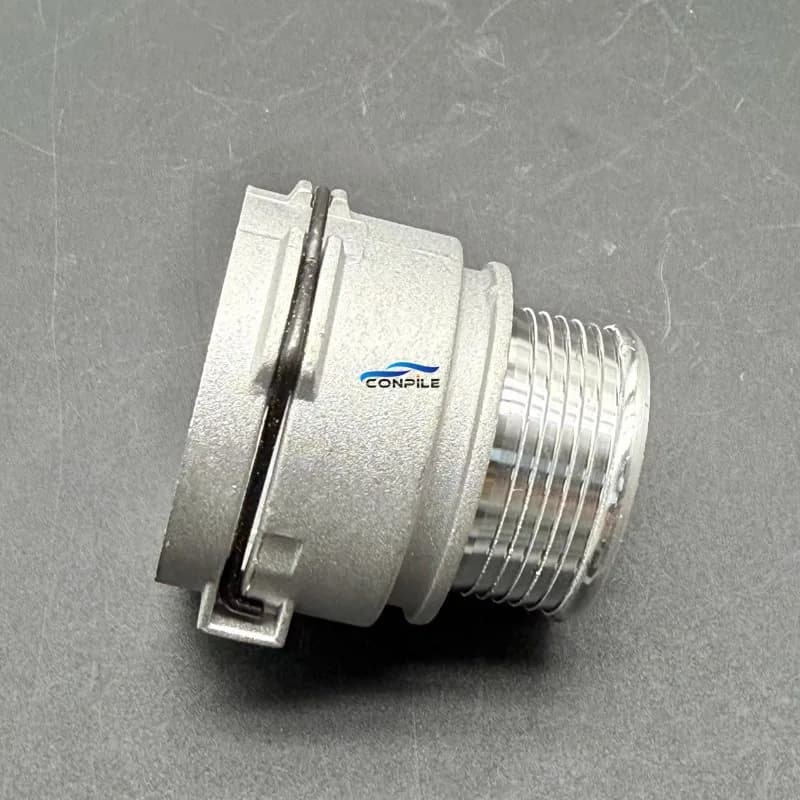 for BMW N55 N52 N20 Water Supply Pipe Oil Radiator Aluminum Alloy Joint